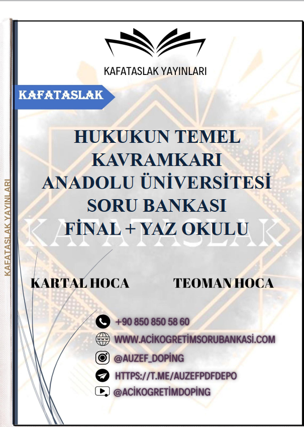 Hukukun Temel Kavramları