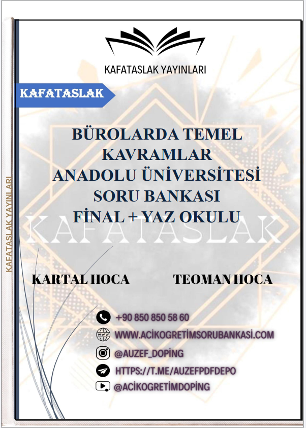 Bürolarda Temel Kavramlar
