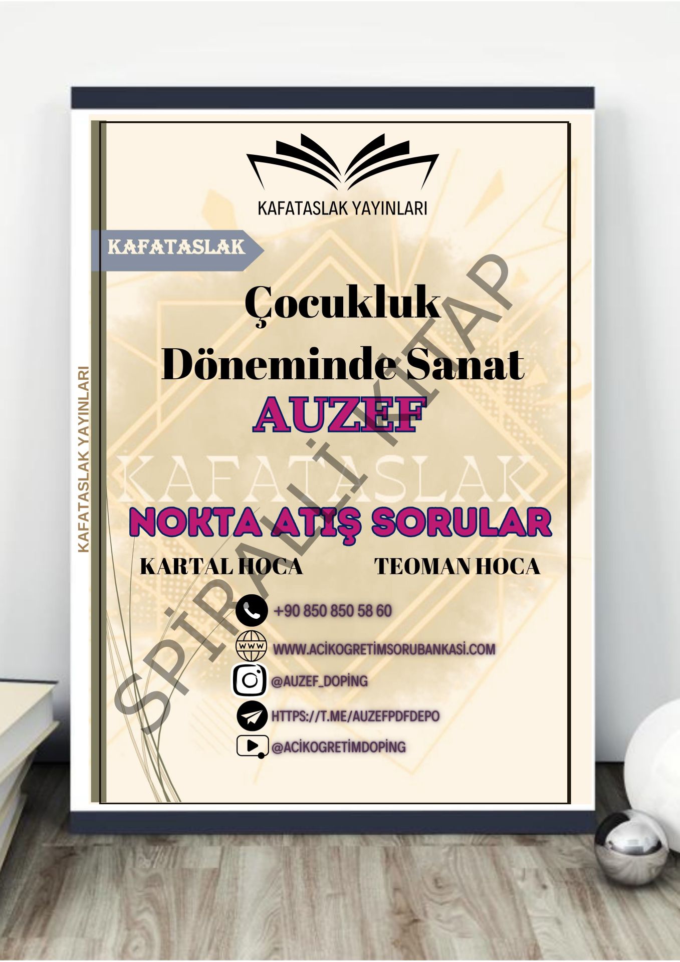 Çocukluk Döneminde Sanat AUZEF İstanbul Üniversitesi Nokta Atışı Sorular Kafataslak Yayınları