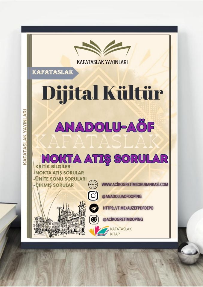 Dijital Kültür ANADOLU AÖF