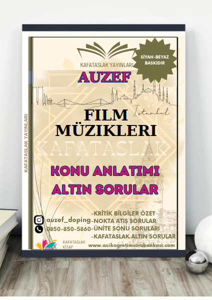 Film Müzikleri AUZEF İstanbul Üniversitesi (VİZE)