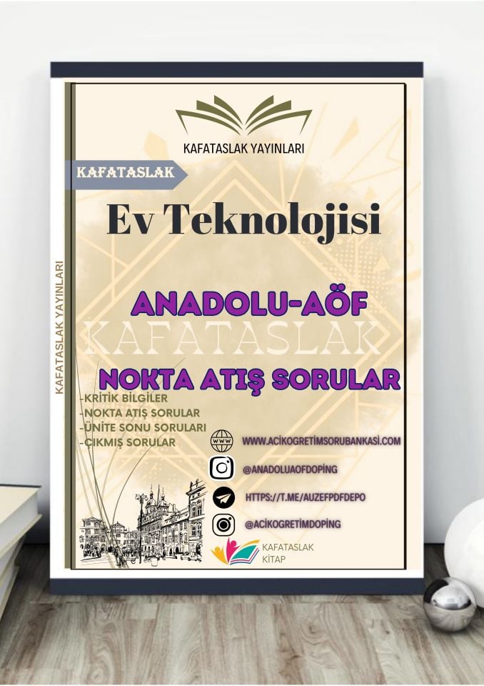 Ev Teknolojisi ANADOLU AÖF