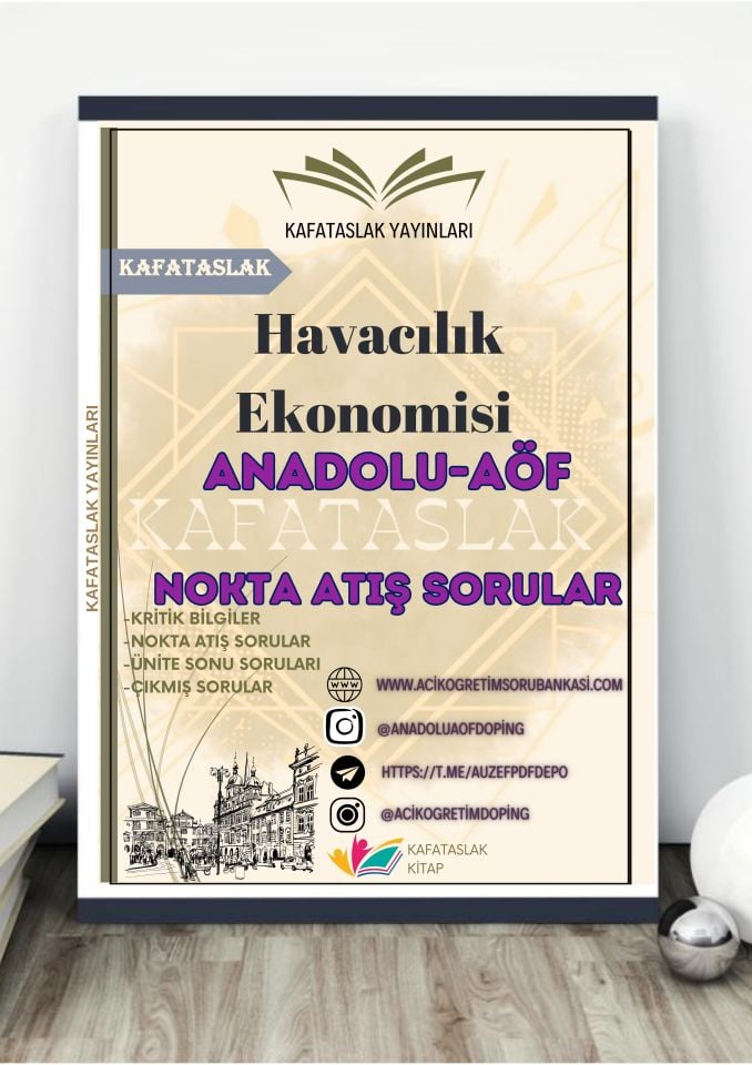 Havacılık Ekonomisi ANADOLU AÖF