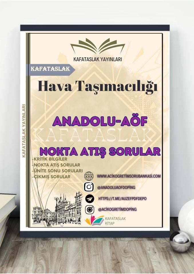 Hava Taşımacılığı ANADOLU AÖF