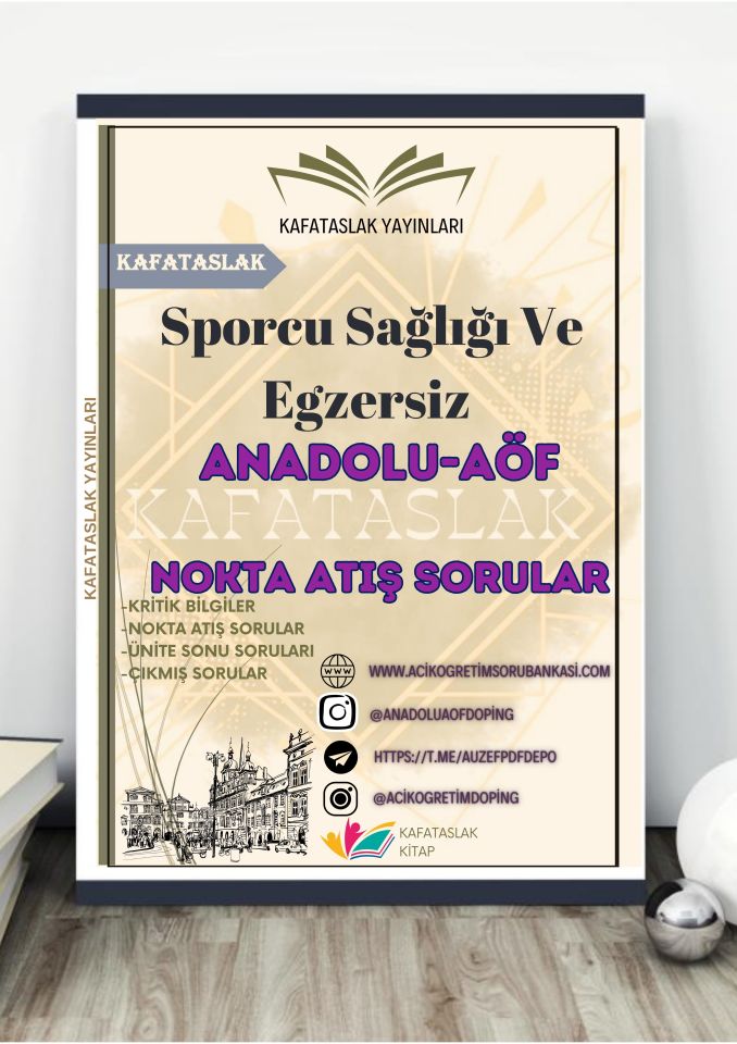 Sporcu Sağlığı Ve Egzersiz ANADOLU AÖF