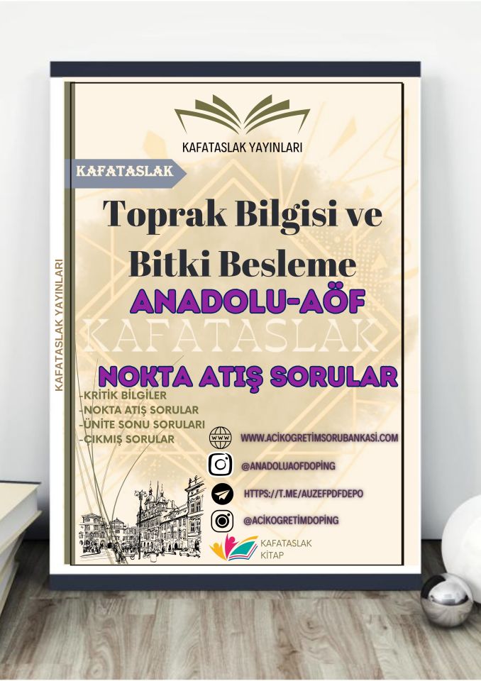Toprak Bilgisi ve Bitki Besleme ANADOLU AÖF