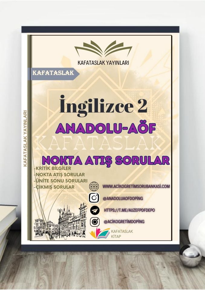 İngilizce 2 ANADOLU AÖF