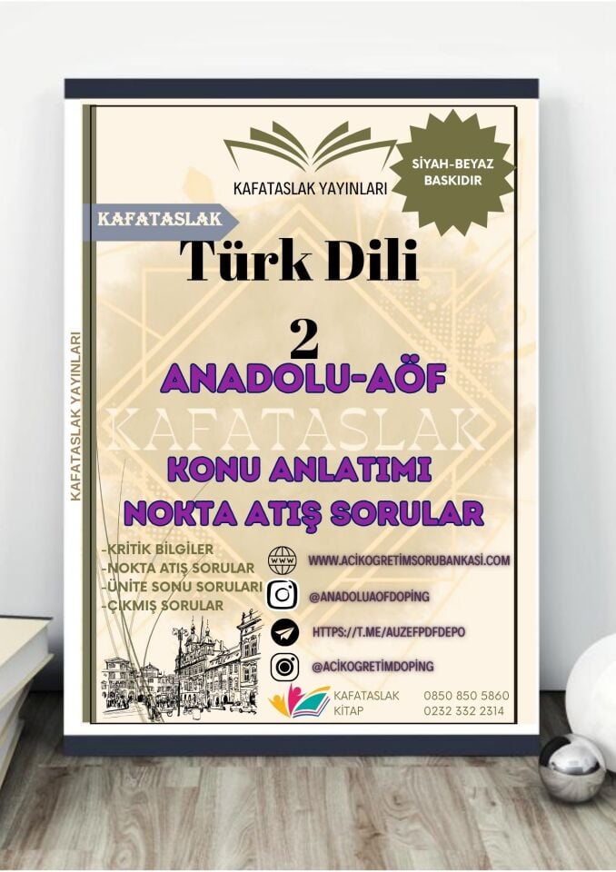 Türk Dili 2 ANADOLU AÖF