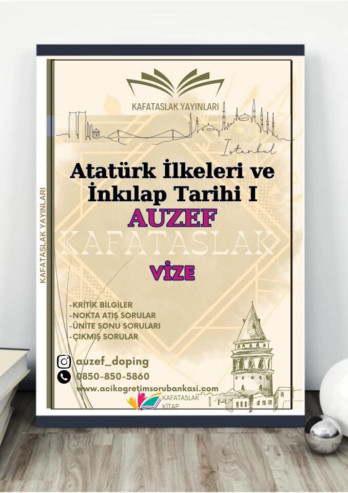 AUZEF Çocuk Gelişimi 1. Sınıf Güz Dönemi Vize Kaynakları Seti (ücretsiz kargo) – Kafataslak Yayınları