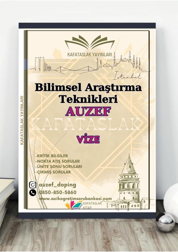 AUZEF Çocuk Gelişimi 1. Sınıf Güz Dönemi Vize Kaynakları Seti (ücretsiz kargo) – Kafataslak Yayınları