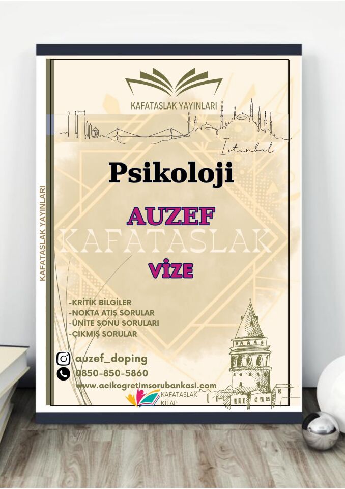 AUZEF Çocuk Gelişimi 1. Sınıf Güz Dönemi Final-Bütünleme Kaynakları Seti (ücretsiz kargo) – Kafataslak Yayınları