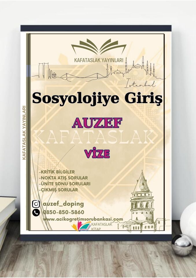 AUZEF Çocuk Gelişimi 1. Sınıf Güz Dönemi Vize Kaynakları Seti (ücretsiz kargo) – Kafataslak Yayınları