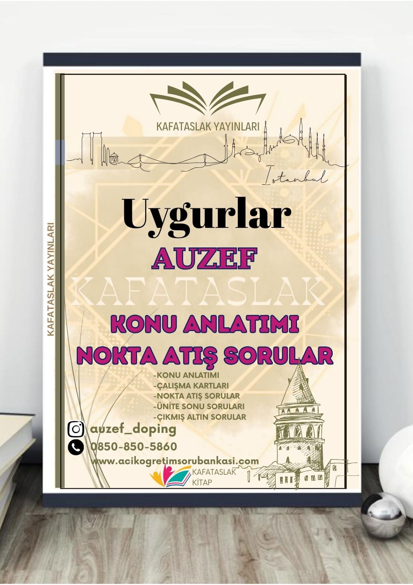 Uygurlar AUZEF İstanbul Üniversitesi Nokta Atışı Sorular Kafataslak Yayınları