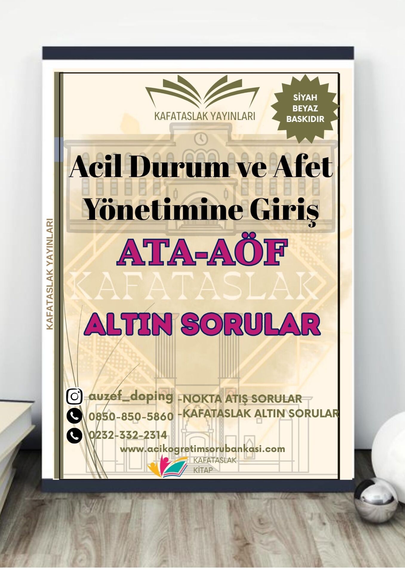Acil Durum ve Afet Yönetimine Giriş - Soru Bankası