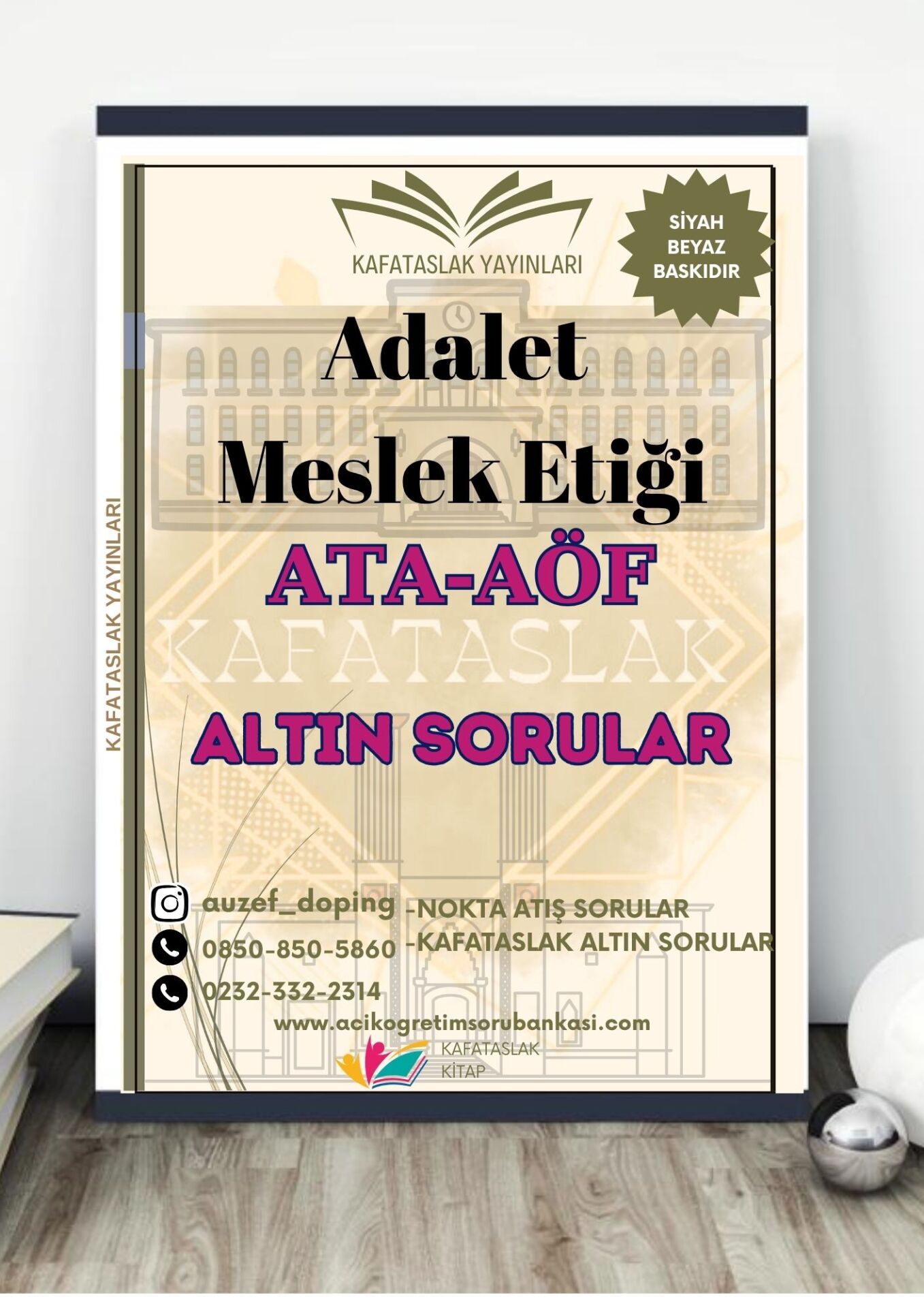 Adalet Meslek Etiği - Soru Bankası