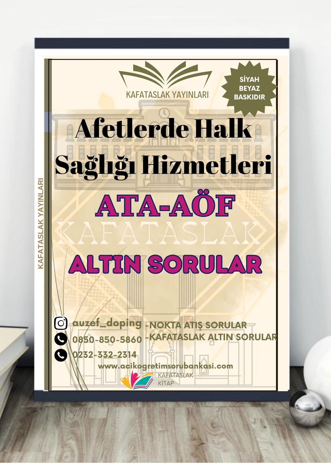Afetlerde Halk Sağlığı Hizmetleri - Soru Bankası ATA-AÖF