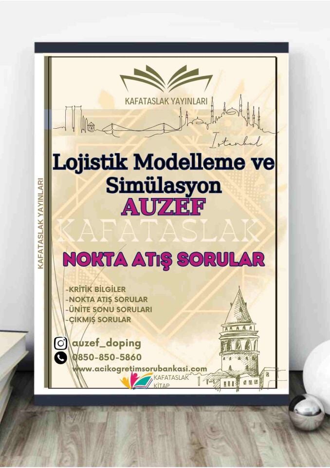 Lojistik Modelleme ve Simülasyon AUZEF Kafataslak Yayınları