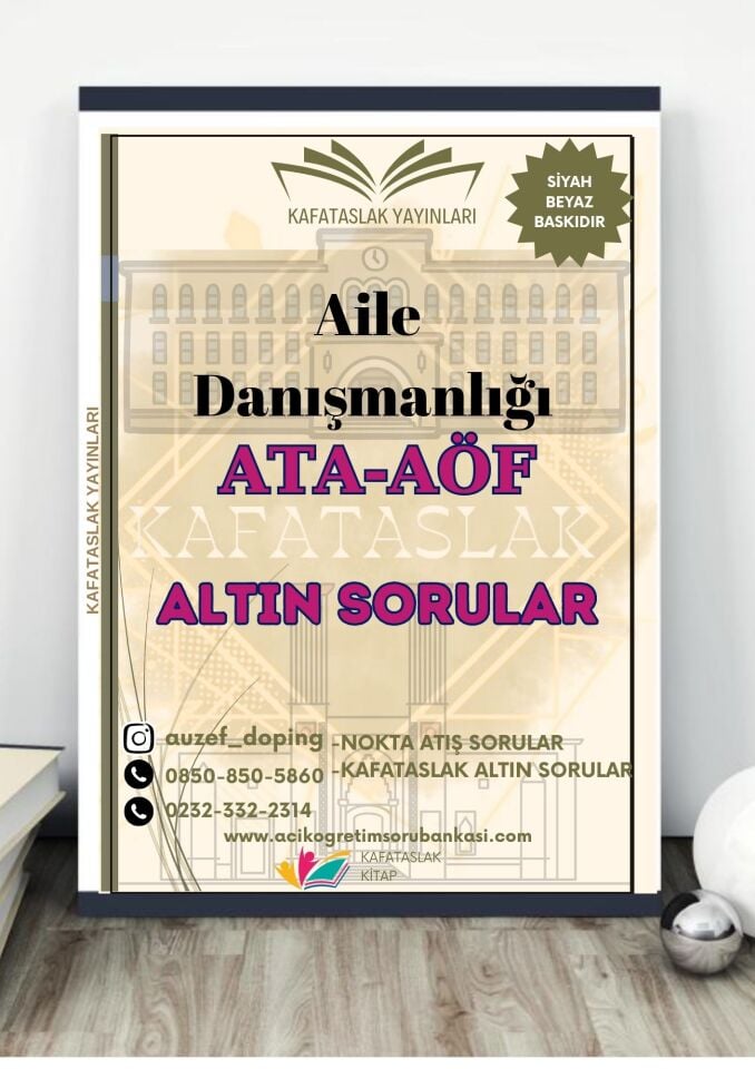 Aile Danışmanlığı - Soru Bankası ATA-AÖF