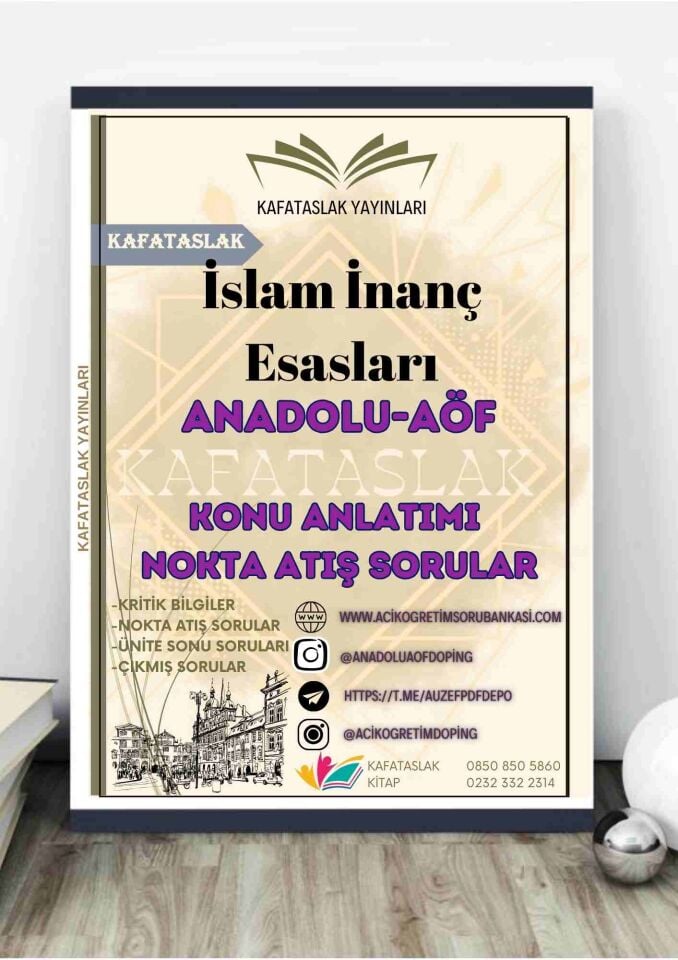 İslam İnanç Esasları – Anadolu Üniversitesi AÖF