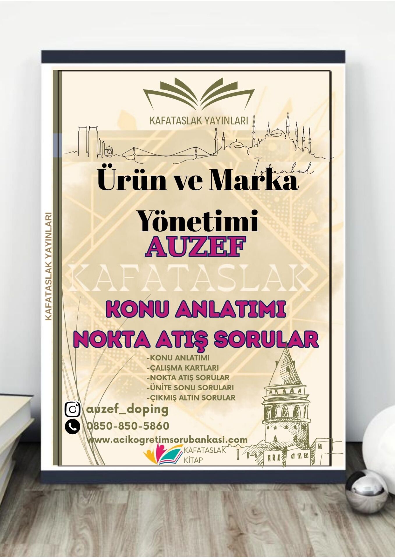 Ürün ve Marka Yönetimi AUZEF Kafataslak Yayınları