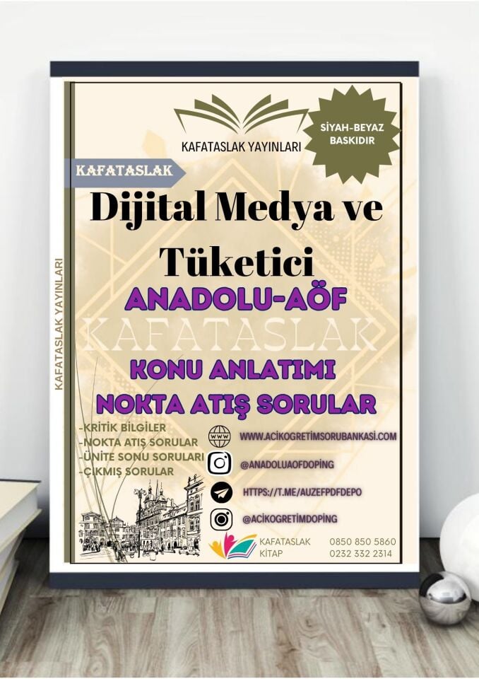 Dijital Medya ve Tüketici – Anadolu Üniversitesi AÖF