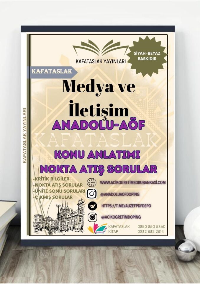 Medya ve İletişim – Anadolu Üniversitesi AÖF