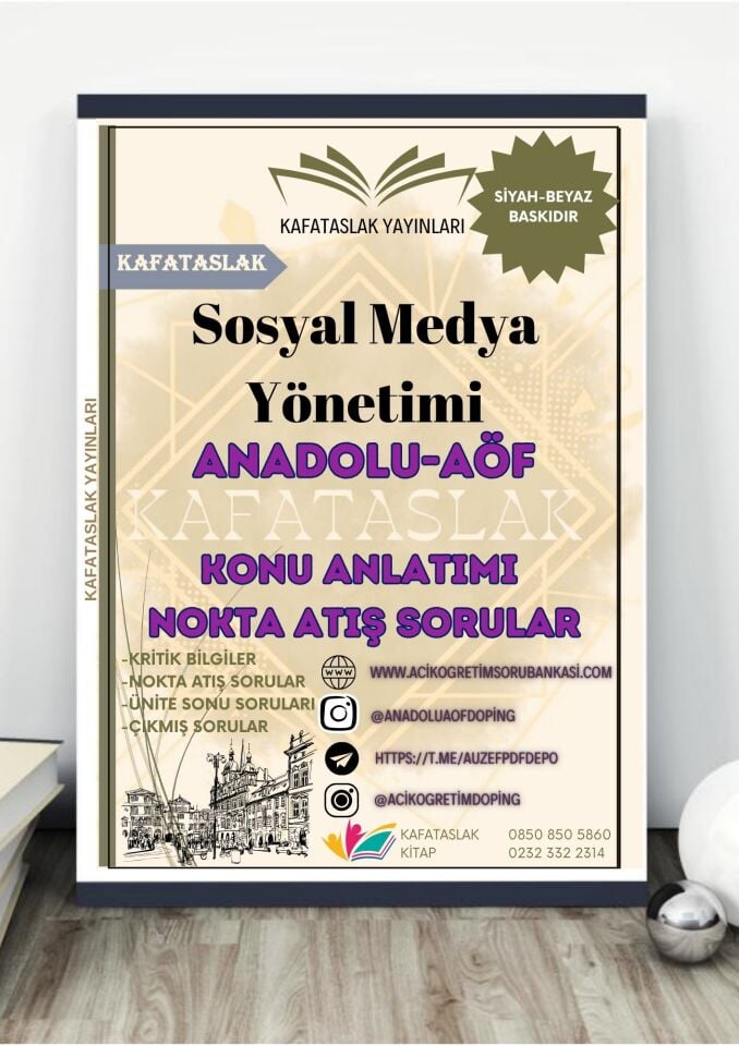 Sosyal Medya Yönetimi – Anadolu Üniversitesi AÖF