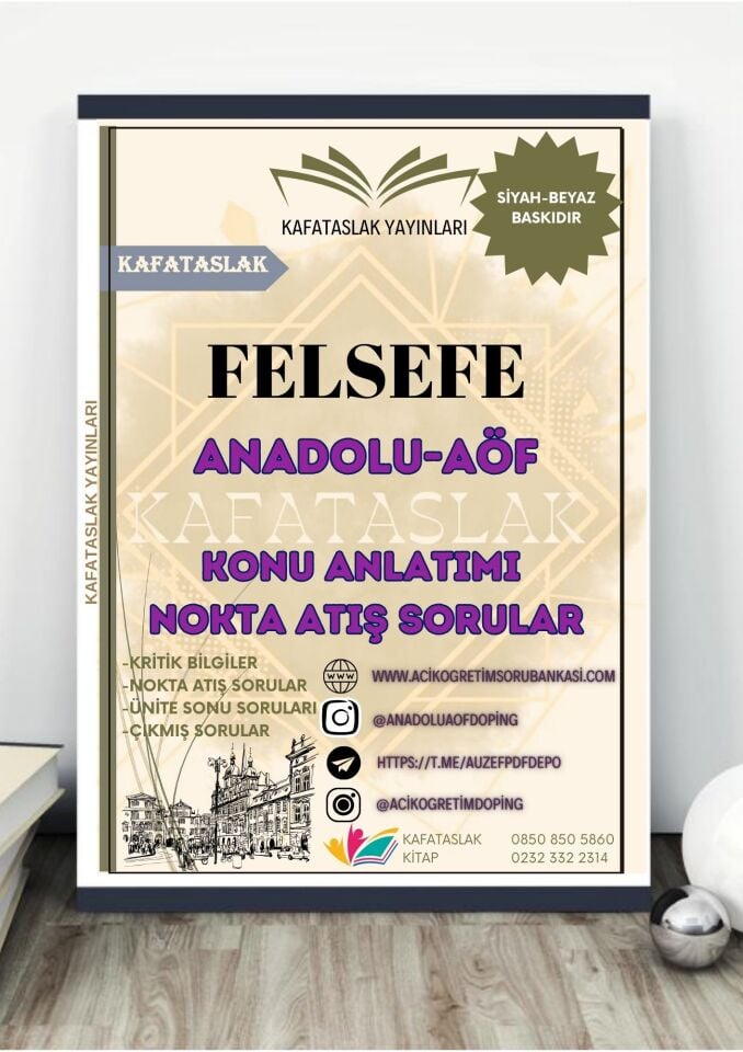 FELSEFE ANADOLU AÖF