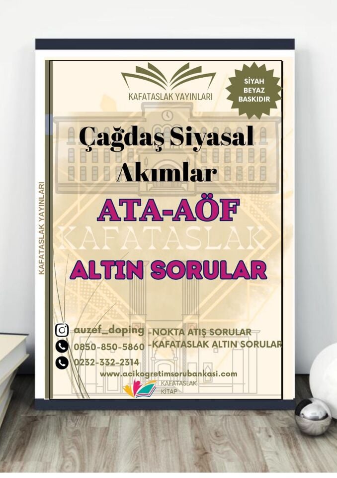 Çağdaş Siyasal Akımlar - Soru Bankası ATA-AÖF