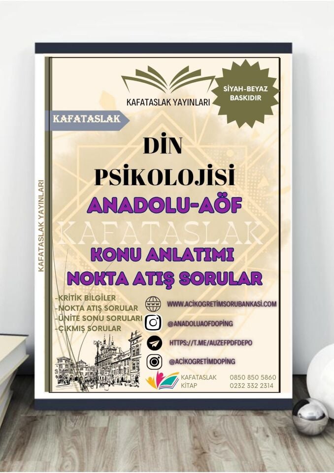 DİN PSİKOLOJİSİ ANADOLU AÖF