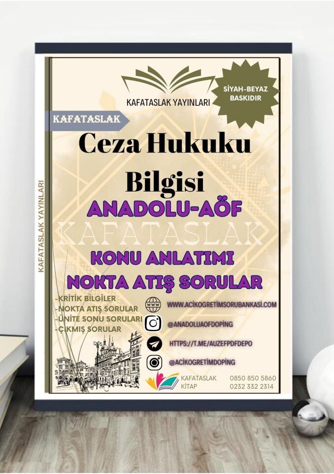 Ceza Hukuku Bilgisi 2 ANADOLU AÖF