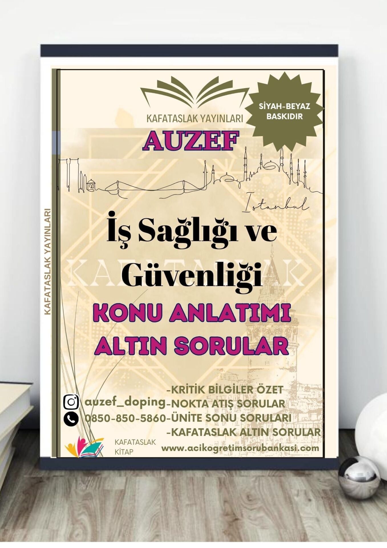 İş Sağlığı ve Güvenliği (İş Sağlığı ve Güvenliği Ön Lisans) AUZEF İstanbul Üniversitesi (VİZE)