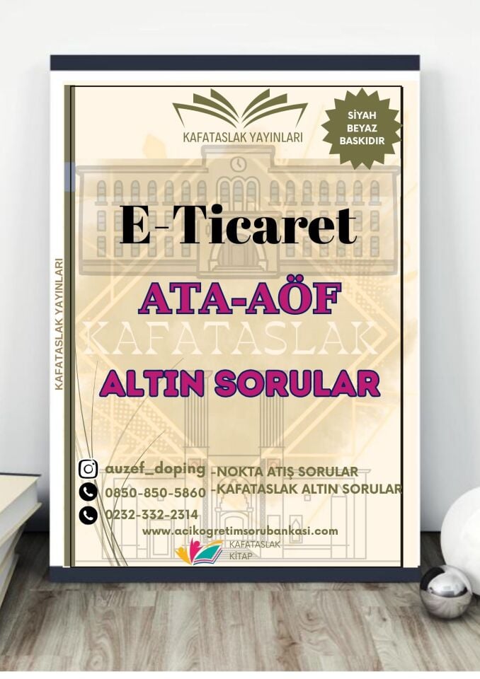 E-Ticaret - Soru Bankası ATA-AÖF