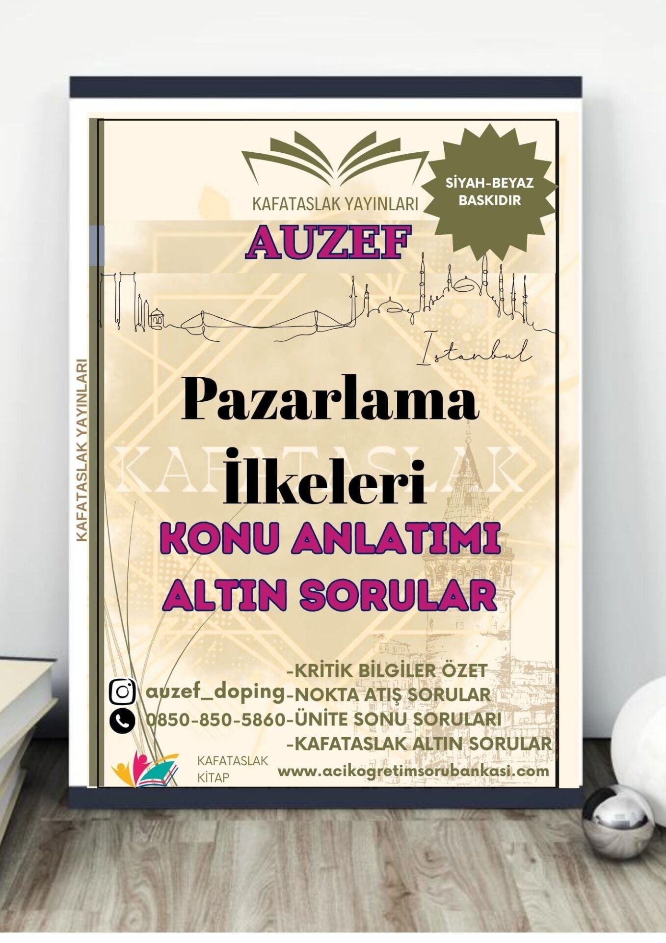 Pazarlama İlkeleri (İşletme Yönetimi) AUZEF İstanbul Üniversitesi (VİZE)