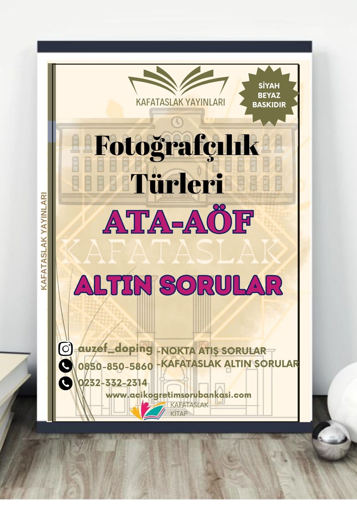 Fotoğrafçılık Türleri - Soru Bankası ATA-AÖF
