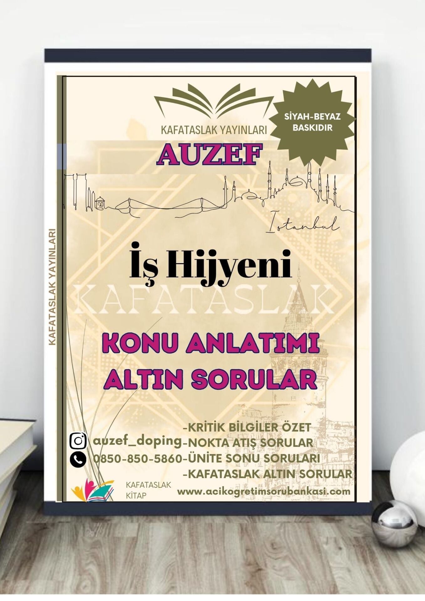 İş Hijyeni (İş Sağlığı ve Güvenliği Ön Lisans) AUZEF İstanbul Üniversitesi (VİZE)