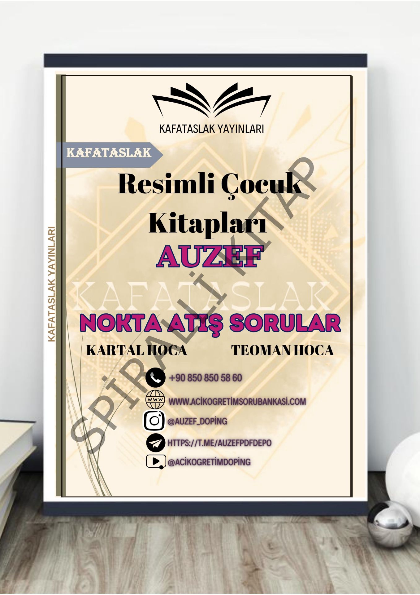 Resimli Çocuk Kitapları AUZEF İstanbul Üniversitesi Nokta Atışı Sorular Kafataslak Yayınları