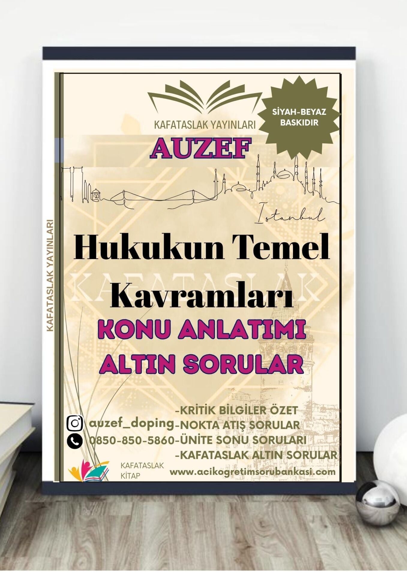 Hukukun Temel Kavramları (İş Sağlığı ve Güvenliği Lisans) AUZEF İstanbul Üniversitesi (VİZE)