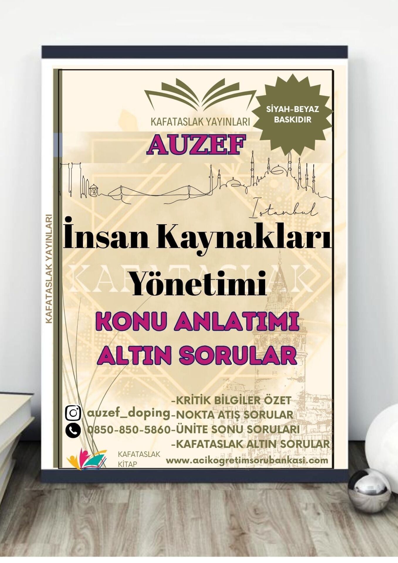 İnsan Kaynakları Yönetimi (Sağlık Kurumları İşletmeciliği Ön Lisans) AUZEF İstanbul Üniversitesi (VİZE)
