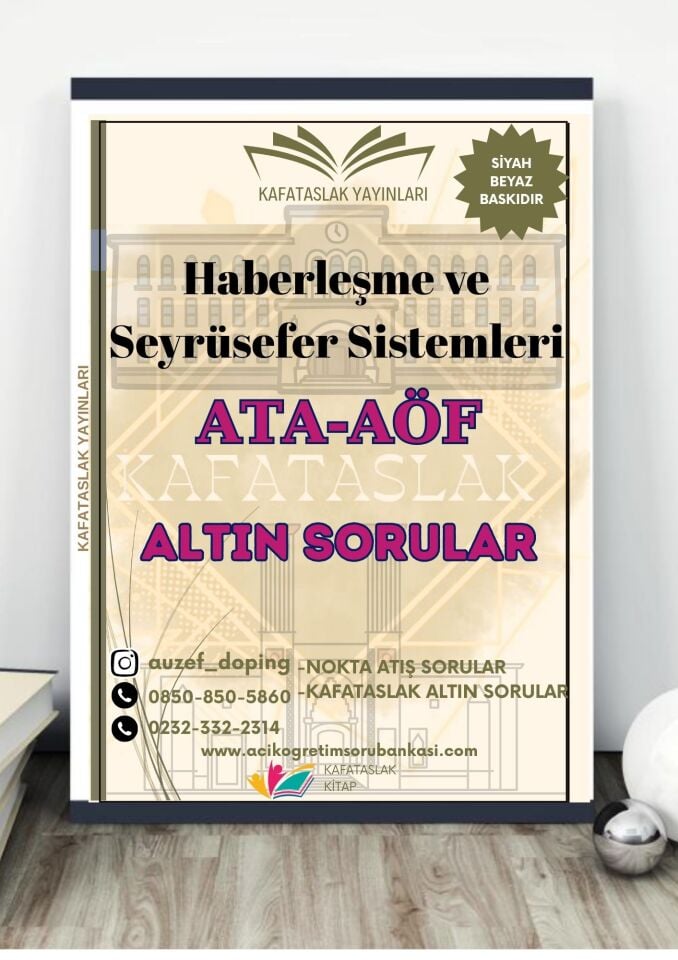 Haberleşme ve Seyrüsefer Sistemleri - Soru Bankası ATA-AÖF