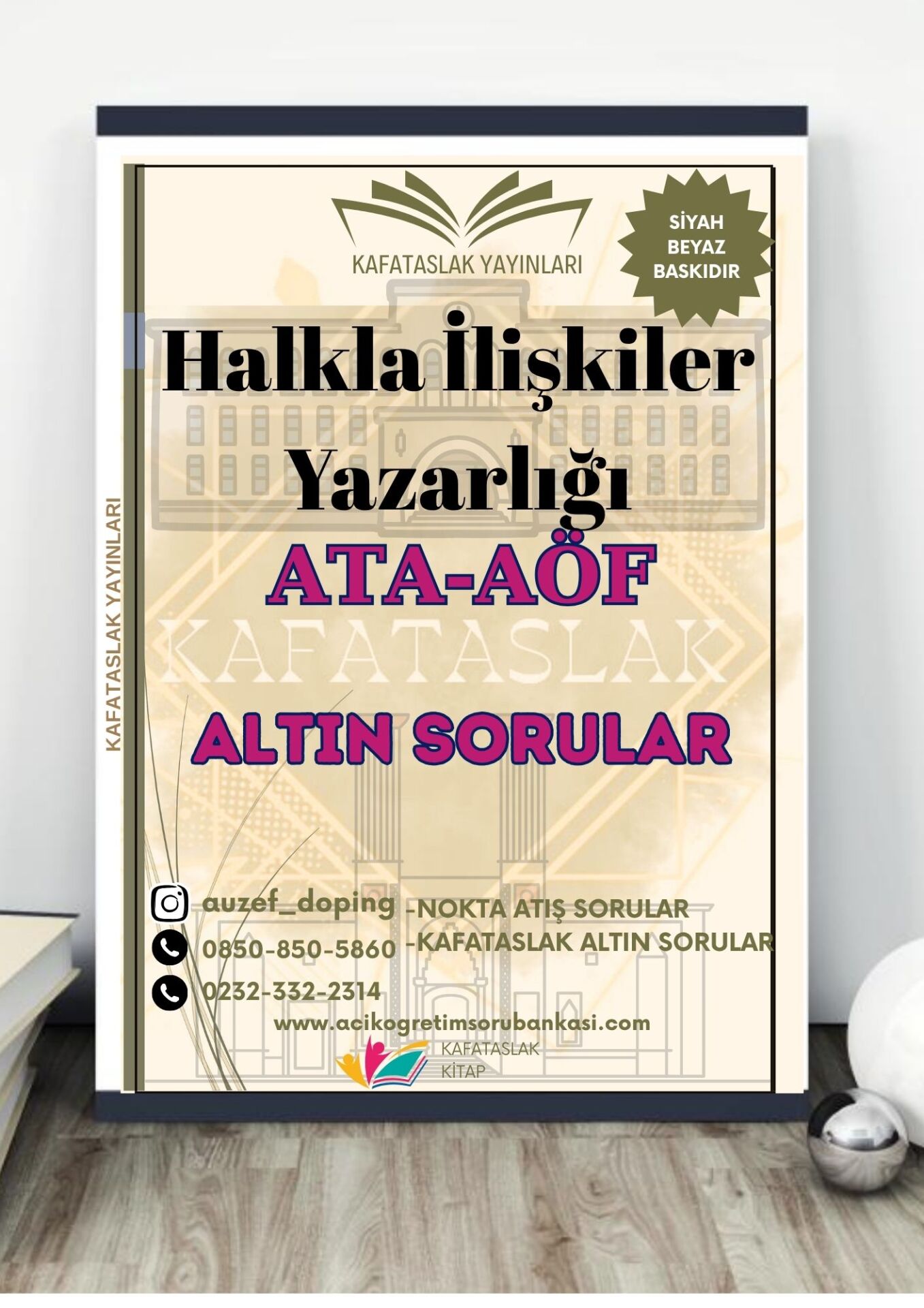 Halkla İlişkiler Yazarlığı - Soru Bankası ATA-AÖF