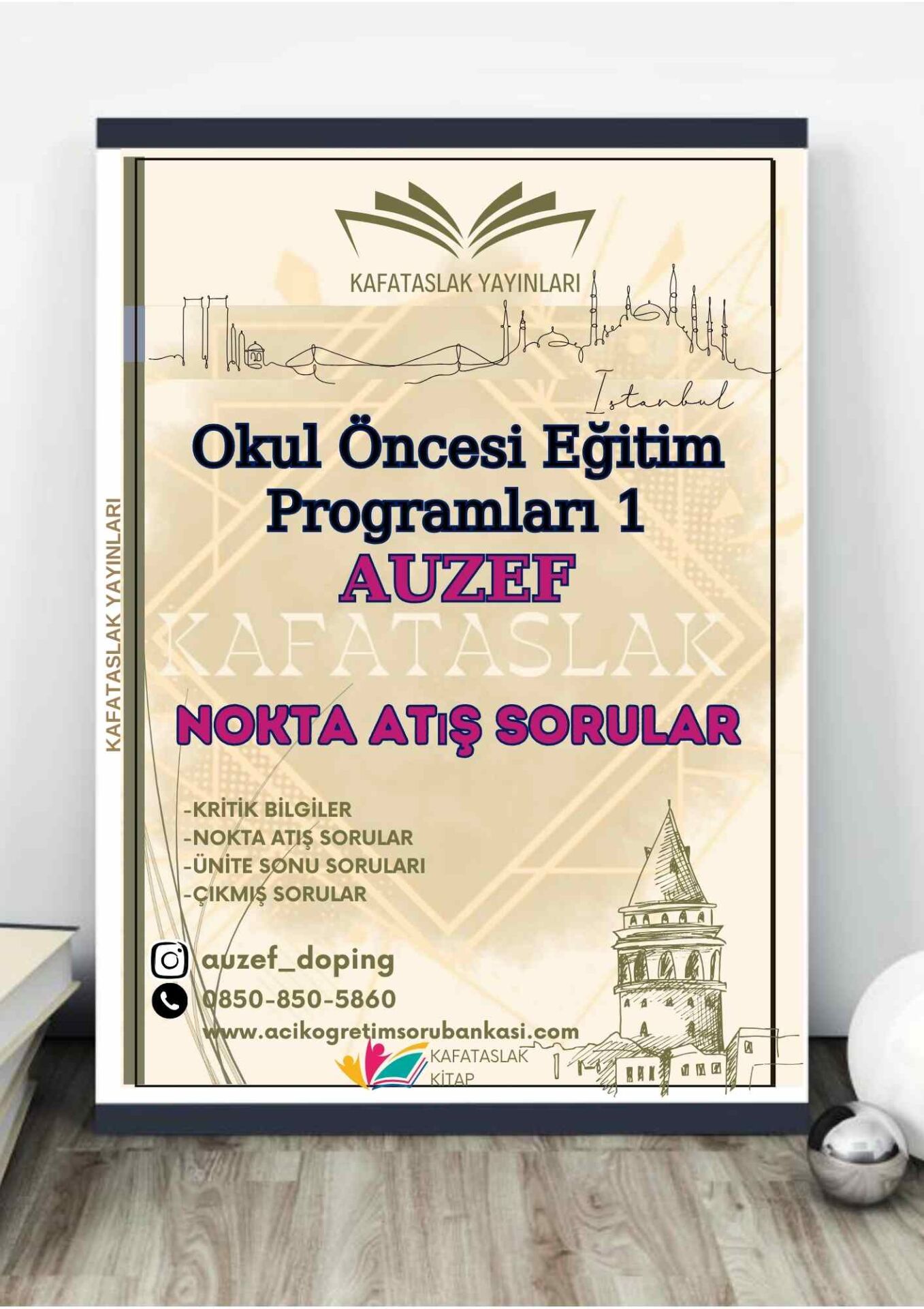 Okul Öncesi Eğitim Programları 1 AUZEF  Kafataslak Yayınları