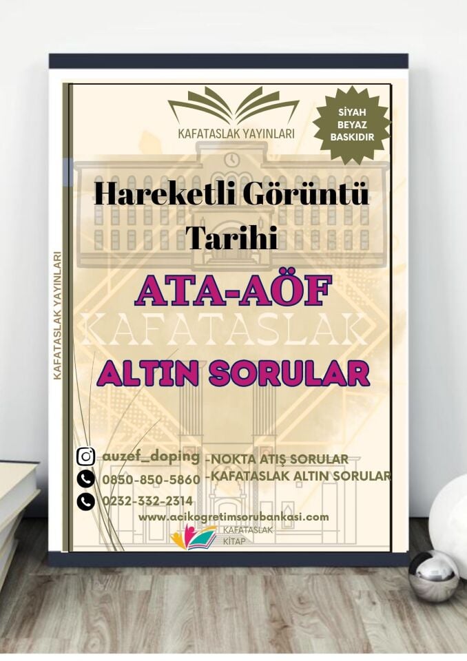 Hareketli Görüntü Tarihi - Soru Bankası ATA-AÖF