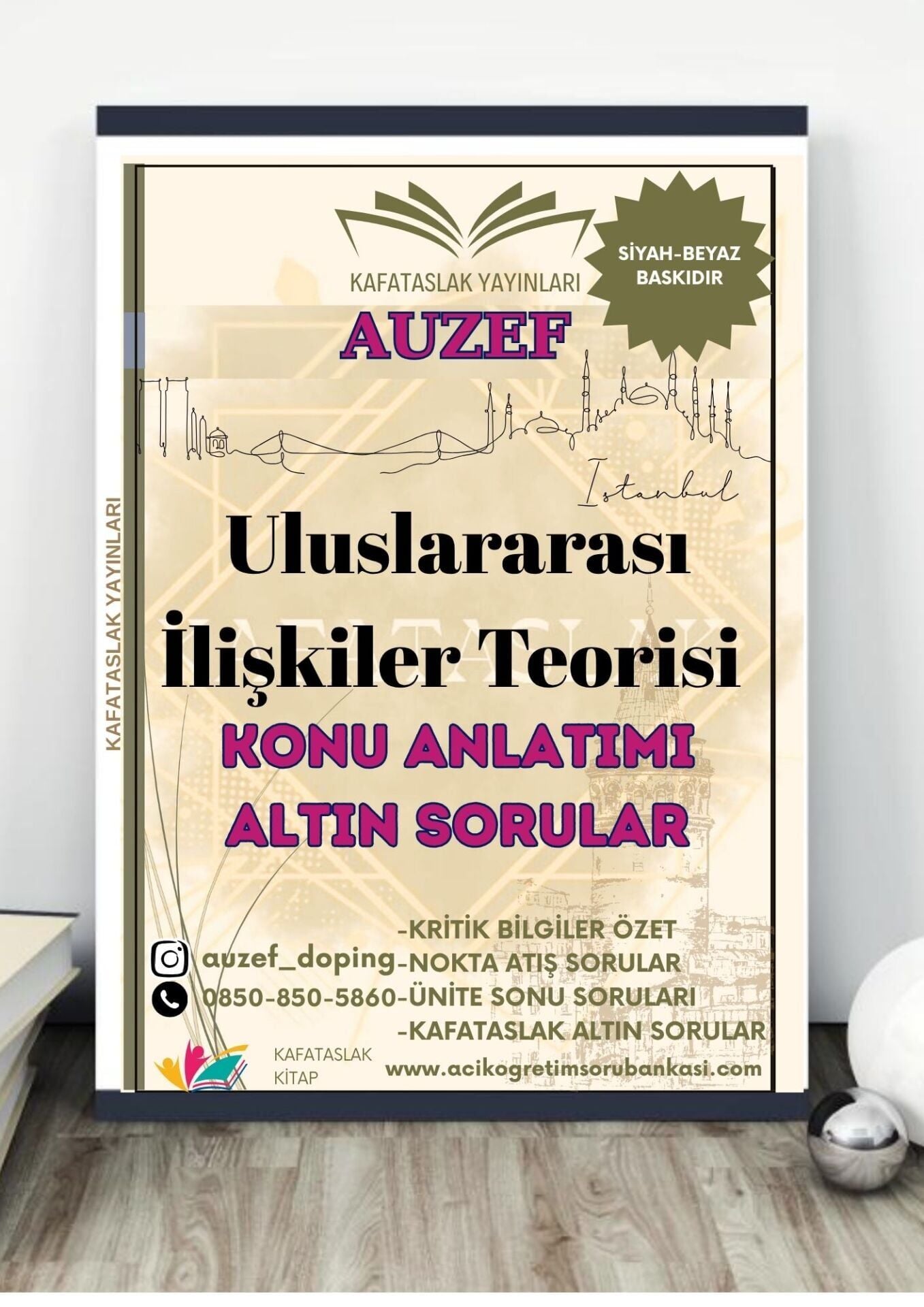 Uluslararası İlişkiler Teorisi (Siyaset Bilimi ve Uluslararası İlişkiler Lisans) AUZEF İstanbul Üniversitesi (VİZE)