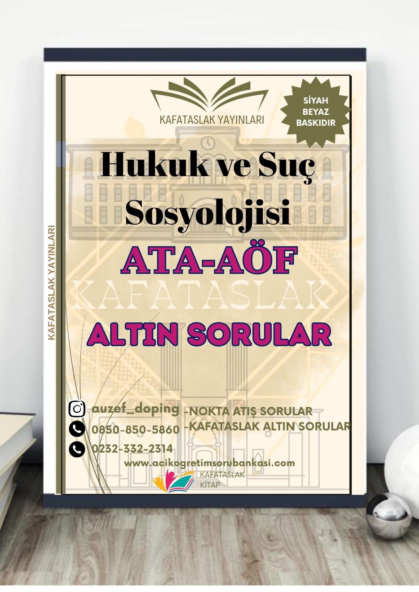 Hukuk ve Suç Sosyolojisi - Soru Bankası ATA-AÖF