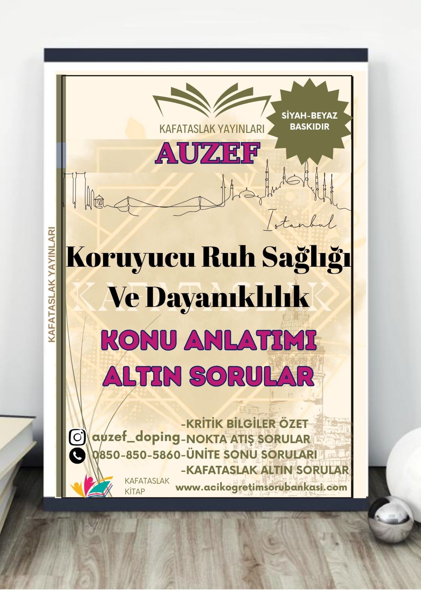 Koruyucu Ruh Sağlığı Ve Dayanıklılık AUZEF Kafataslak Yayınları
