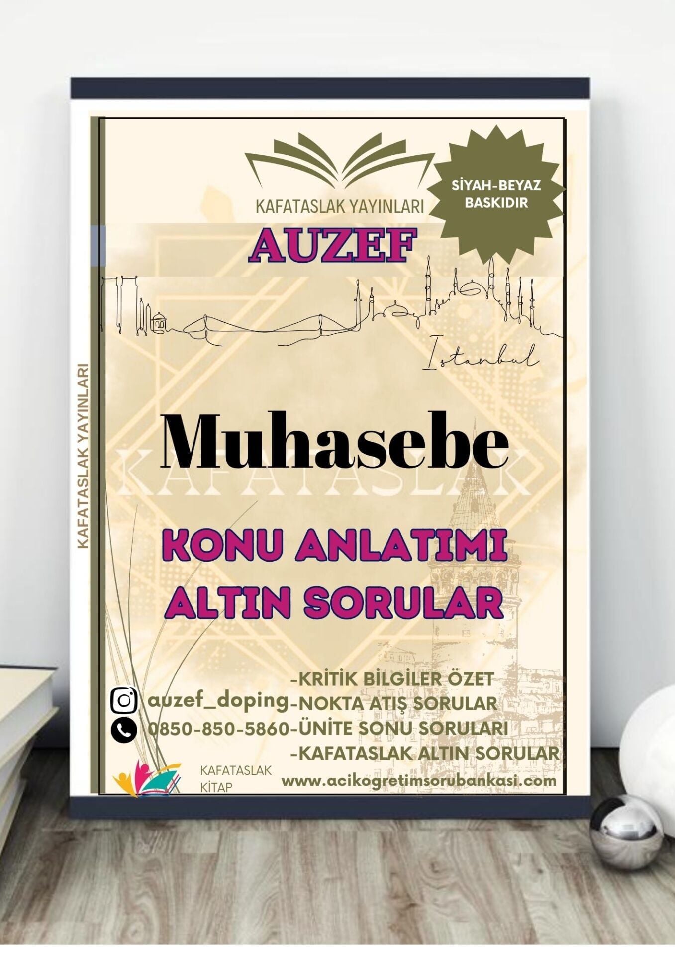 Muhasebe (Sağlık Kurumları İşletmeciliği Ön Lisans) AUZEF İstanbul Üniversitesi (VİZE)