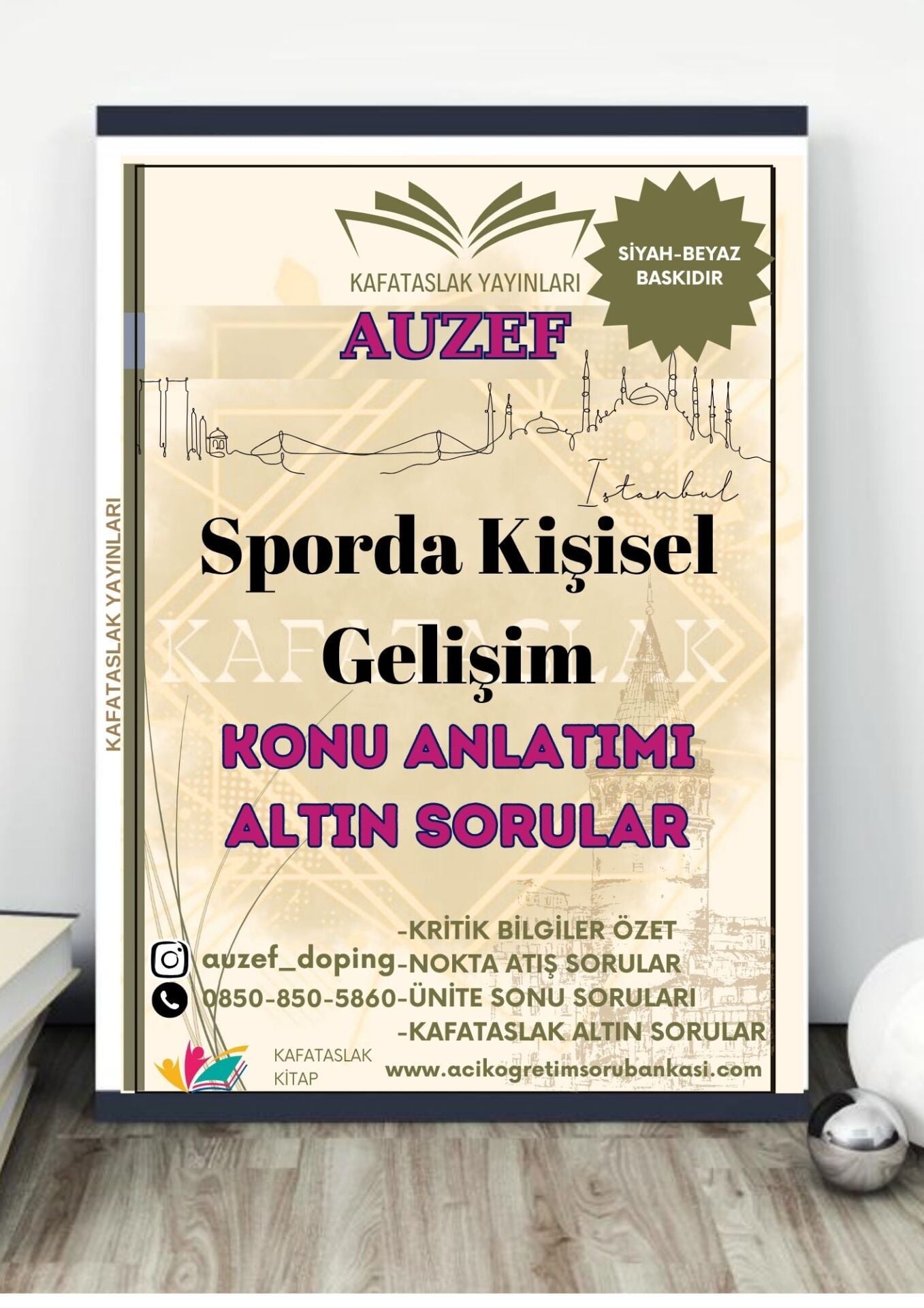 Sporda Kişisel Gelişim (Rekreasyon Lisans) AUZEF İstanbul Üniversitesi (VİZE)