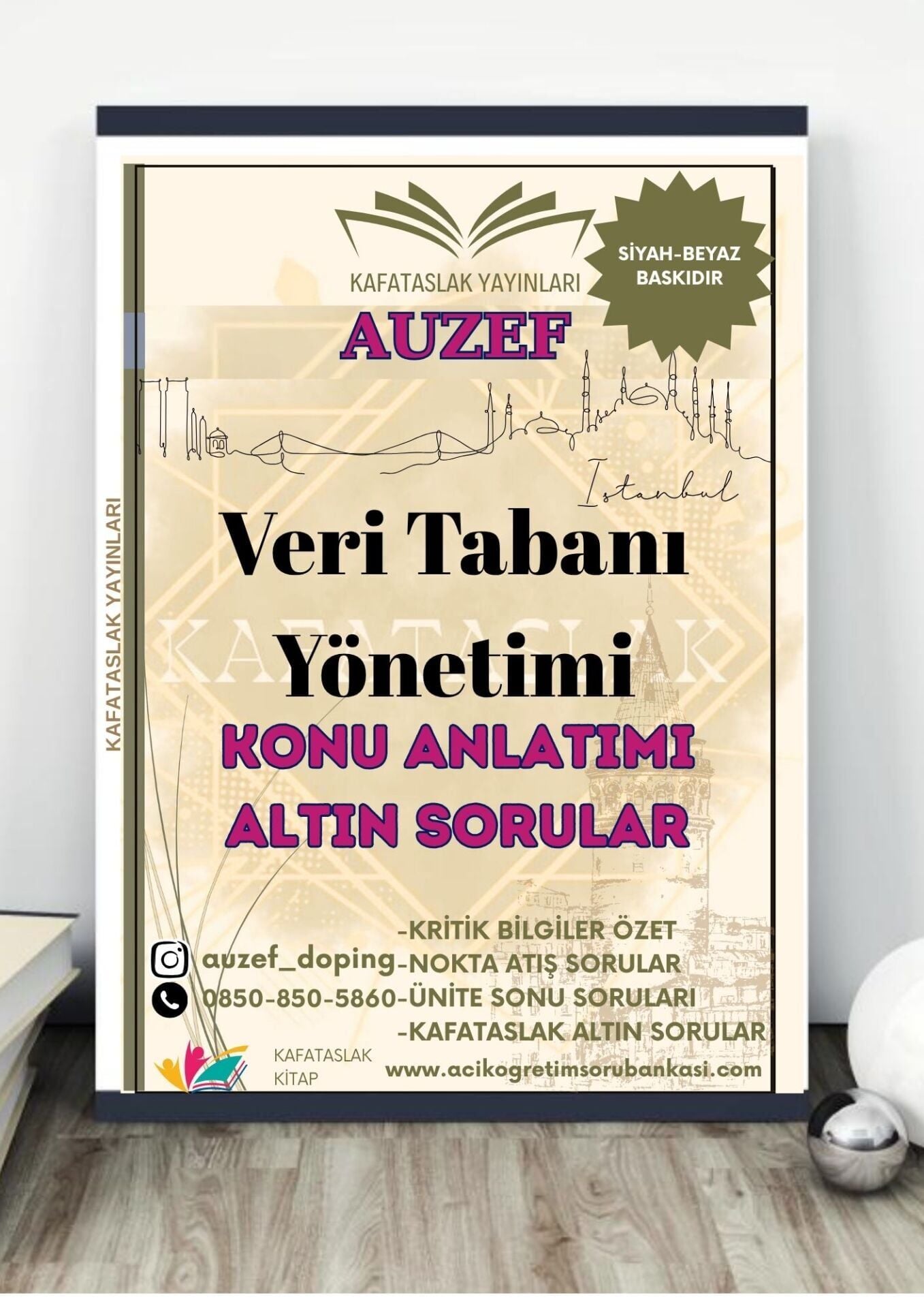 Veri Tabanı Yönetimi (Web Tasarımı ve Kodlama (Yeni) Ön Lisans) AUZEF İstanbul Üniversitesi (VİZE)