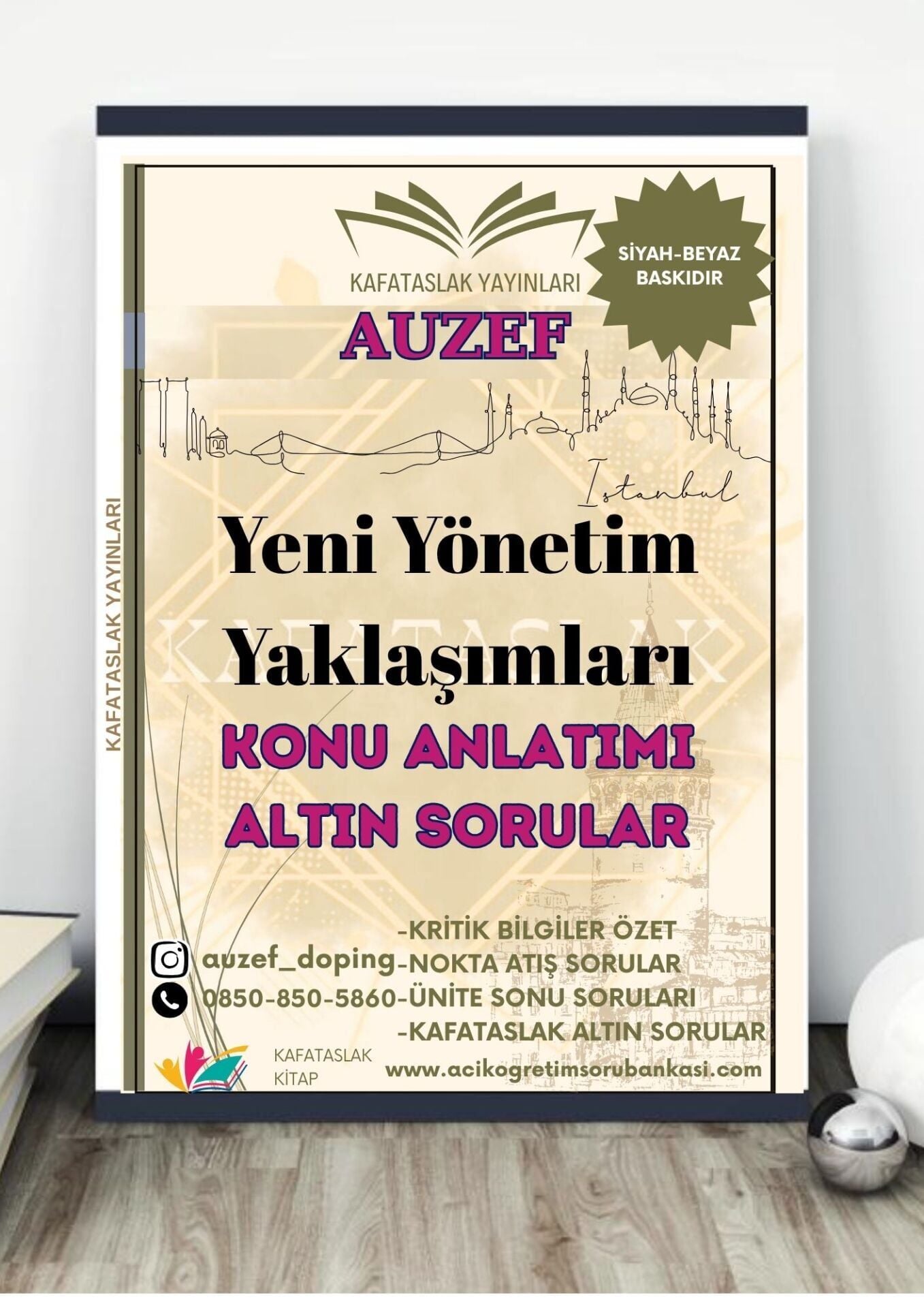 Yeni Yönetim Yaklaşımları (İşletme Yönetimi) AUZEF İstanbul Üniversitesi (VİZE)